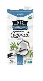 So Delicious Dairy Free UHT Vanilla Coconut Milk, 1 Quart
