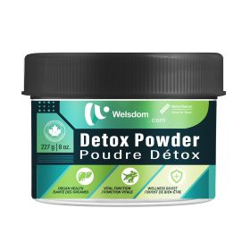 Welsdom Pets Detox Powder for Cats & Dogs | Natural Liver Support & Immune Boost | Bacon-Flavored Supplement | 120g