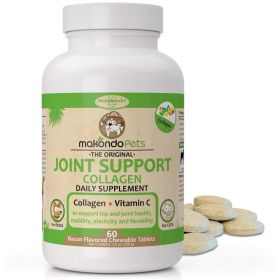 Collagen for Dogs and Cats Joint Supplement with Vitamin C Support Joint Health Mobility Elasticity and Flexibility Large Medium and Small Breeds