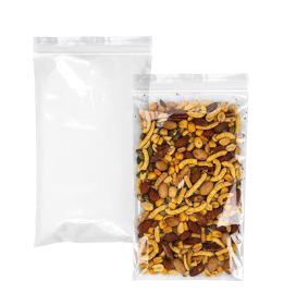 Clear Zip Bags 6 x 10 Inch. Pack of 1000 Plastic Reclosable Zipper Bags 2 Mil. Resealable Plastic Bags. Waterproof Poly Bags Reclosable. Baggies