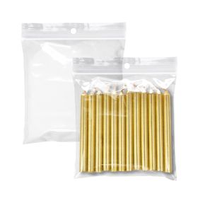 Clear Reclosable Zipper Bags with Hanging Hole, 4 x 4 Inch. Pack of 1000 Resealable Plastic Bags 2 Mil. Poly & Plastic Packaging Bags for Pills