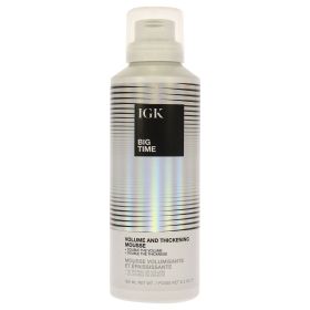 Big Time Volume and Thickening Mousse by IGK for Unisex - 6.2 oz Mousse