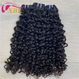 Single Donor Raw Indian Unprocessed Hair Vendors (muscle supportOption: Jerry Curl-10Inches)