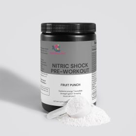 Nitric Shock Pre Workout Strength, Energy, Endurance, And Mental Focus Booster (muscle supportOption: NITRIC SHOCK PRE WORKOUT)