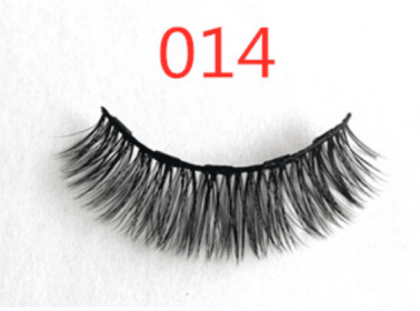 A Pair Of False Eyelashes With Magnets In Fashion (muscle supportOption: 5PC 014 1 pair eyelashes)