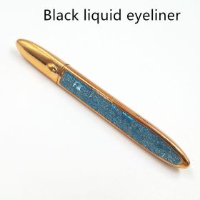 False Eyelashes Self-adhesive Eyeliner Multicolor (muscle supportOption: Blue leather-Black)