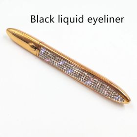 False Eyelashes Self-adhesive Eyeliner Multicolor (muscle supportOption: Full Diamond-Black)
