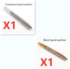 False Eyelashes Self-adhesive Eyeliner Multicolor (muscle supportOption: Mix packing-Set2)