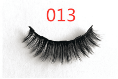 A Pair Of False Eyelashes With Magnets In Fashion (muscle supportOption: 013 1 pair eyelashes)
