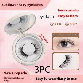 Magnetic Suction False Eyelashes Little Devil Supernatural Magnet Suit (muscle supportOption: UBS013 3PC-Eyelashes)