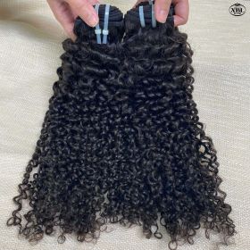 Single Donor Raw Indian Unprocessed Hair Vendors (muscle supportOption: Kinky Curly-26Inches)