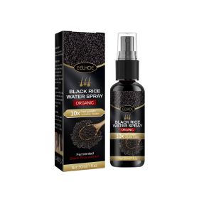 EELHOE Black Rice Hair Spray Strengthening & Dense Hair Moisturizing & Repairing Hair Roots Smoothing Hair Growth Spray (muscle supportOption: 1pcs)