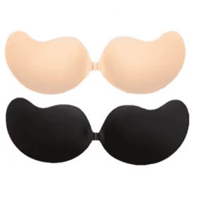 For Mango Design Strapless Bra For Women Casual Lingerie With Sponge Padding Lightweight Support And Seamless Comfort (muscle supportOption: Black1Nude1-D)