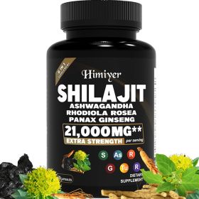 SHILAJIT ASHWAGANDHARHODIOLA ROSEAPANAX GINSENG21,000MG (muscle supportOption: 60g)
