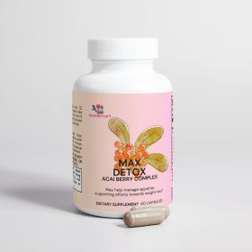 Max Detox Acai Berry Powerful Cleanse, Antioxidant Support (muscle supportOption: MAX DETOX)