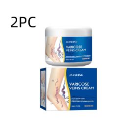 Leg Vein Repair Cream Varicose Massage Earthworm Legs (muscle supportOption: Leg Vein Repairing Cream-2PCS)