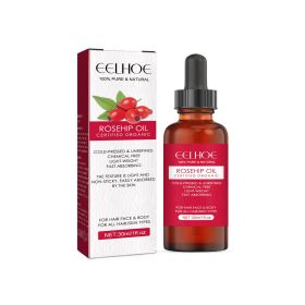 EELHOE Rosehip Facial Oil For Facial And Body Hydration, Nourishing Skin Care, Smooth Hair Care, And Massage Oil (muscle supportOption: 1pcs)
