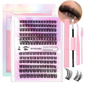 12 Rows Of 150 Segmented Lashes In Clusters (muscle supportOption: Segmented lash set)