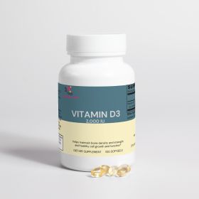 Vitamin D3 2000 IU For Women Bone Strength, Hormonal Balance, And Immune Support (muscle supportOption: VITAMIN D3)