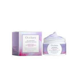 OceAura Blueberry Whipped Scrub, Exfoliating Tender Lighten Body Dull Brightening Skin Scrub (muscle supportOption: 1PC)