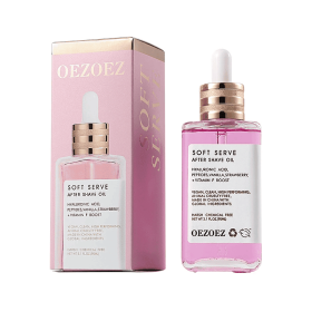 Soft Serve After Shave Oil -Strawberry &Vanilla Scent Repairing Oil After Shaving For Men And Women (muscle supportOption: 1pcs)