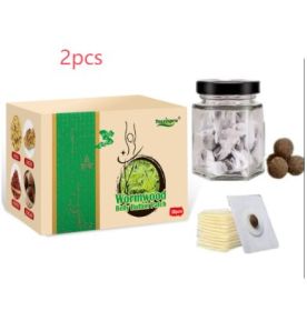30-piece Bottle Chinese Mugwort Paste (muscle supportOption: 30 Tablets-Moxa Navel Paste-2PCS)