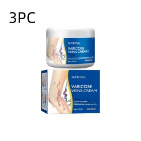Leg Vein Repair Cream Varicose Massage Earthworm Legs (muscle supportOption: Leg Vein Repairing Cream-3PCS)
