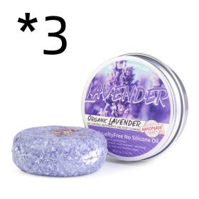 Ginger Shampoo Soap Anti-dandruff Refreshing (muscle supportOption: 3pcs Lavender 60g)