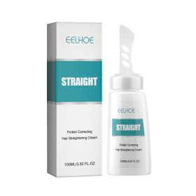 EELHOE Hair Straightening Cream Moisturizing & Nourishing Hair Repair Damage Smoothing Frizz & Split Ends Conditioning Cream (muscle supportOption: 1pcs)