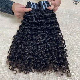 Single Donor Raw Indian Unprocessed Hair Vendors (muscle supportOption: Curly-16Inches)