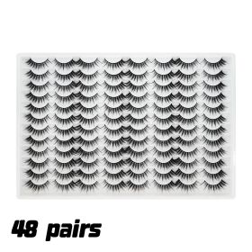 3D False Eyelashes Are Multi-layered, Realistic, Soft And Comfortable (Color: Black)