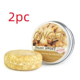 Ginger Shampoo Soap Anti-dandruff Refreshing (muscle supportOption: 2pcs 60g Ginger)