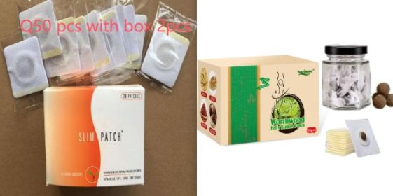 30-piece Bottle Chinese Mugwort Paste (muscle supportOption: Set1-Moxa Navel Paste-1PC)