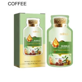 Gentle Plant Lazy Bubble Hairdressing Agent (muscle supportOption: Coffee-3PCS)