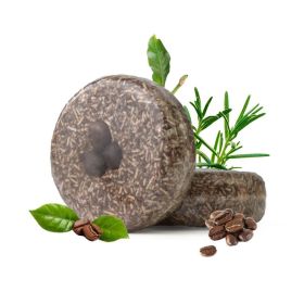 Ginger Shampoo Soap Anti-dandruff Refreshing (muscle supportOption: 60g Coffee)