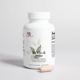 KETO 5 DIETARY SUPPLEMENT 60 CAPSULES (muscle supportOption: KETO SUPPLEMENT)